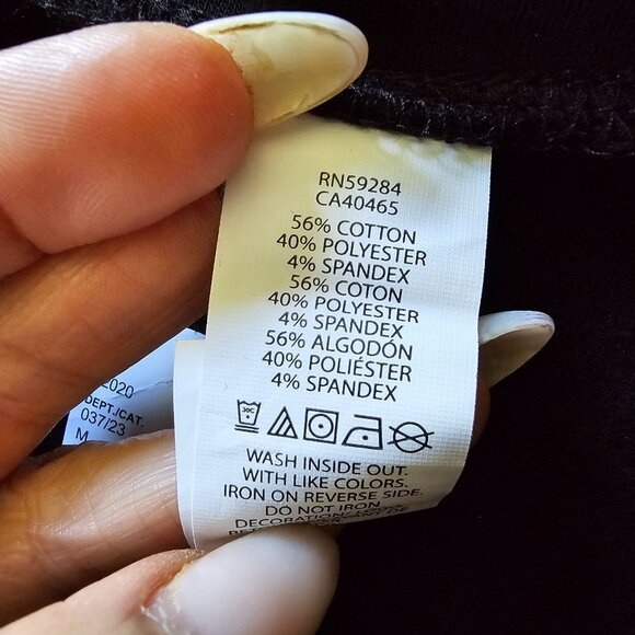 Nwt Children's  Place Girls Sequined Striped black Leggings sz 7/8 - Picture 6 of 10